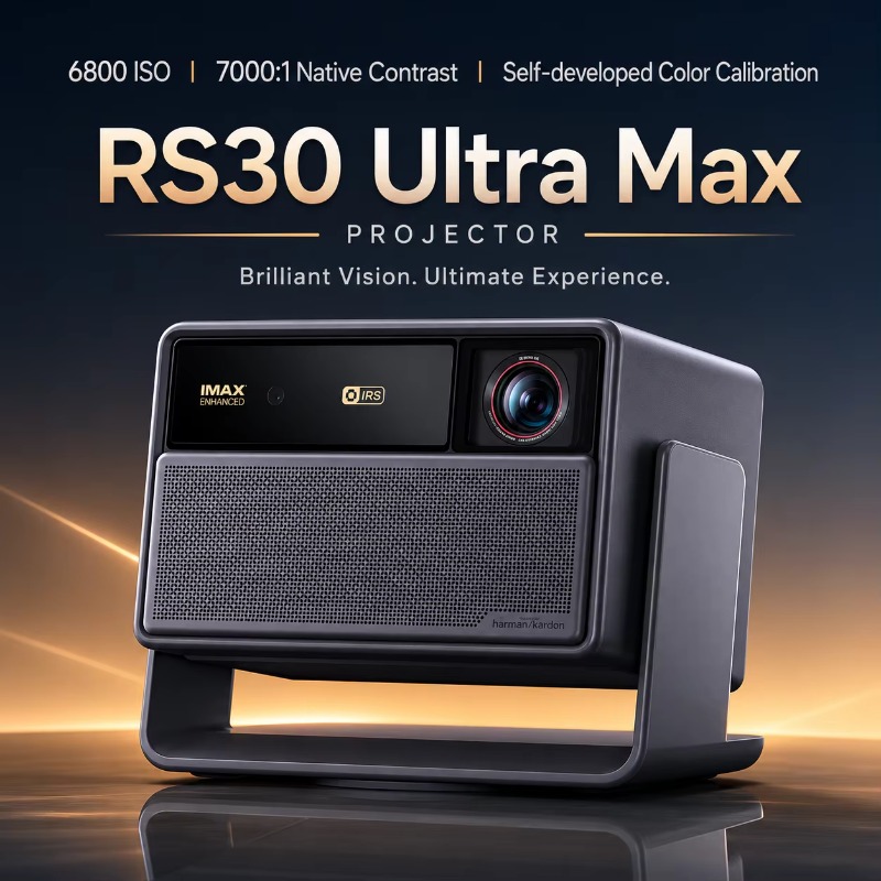 Home Cinema Harman Kardon - マックス4K UHDプロジェクター 6800 ISOルーメン スマートホームシネマプロジェクター ハーマン・カードン搭載