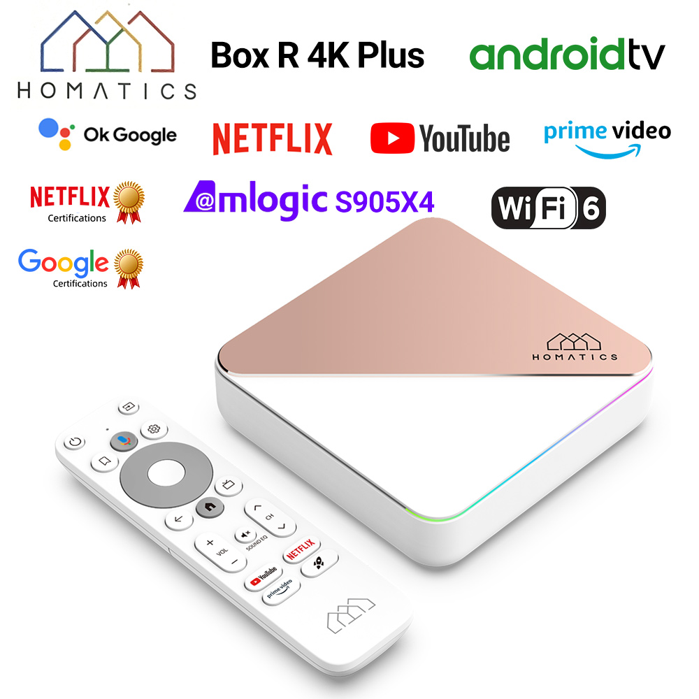 Home Cinema Dolby Atmos - HOMATICS Box R 4K Plus TVボックス