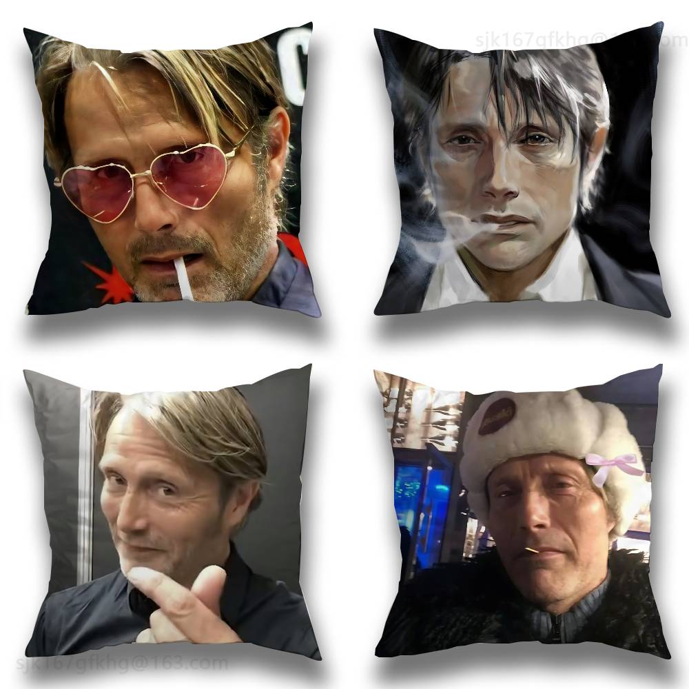 Recliner Sofa Cover - マッド・ミッケルセン H-ハンニバル枕カバー 枕カバー リビングルーム ソファ クッションカバー