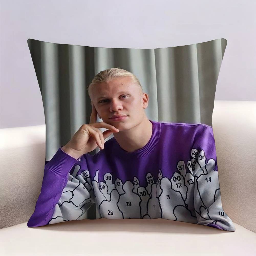 サッカー選手 E-Erling H-Haaland 両面プリ - Recliner Sofa Cover のレビューと価格