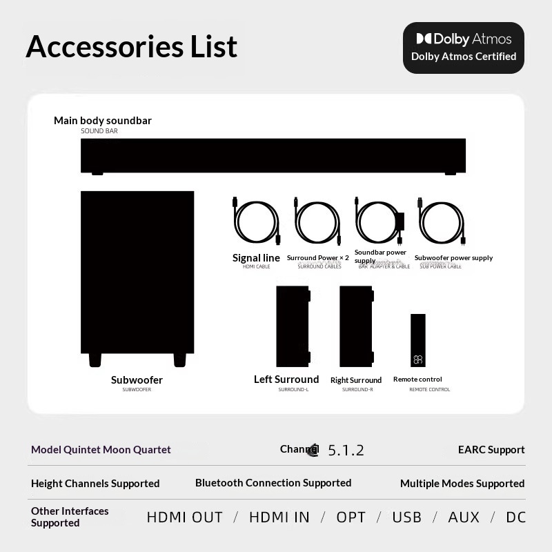 MOON Moon Quintet Echo Wall Do - Home Cinema Dolby Atmos のレビューと価格