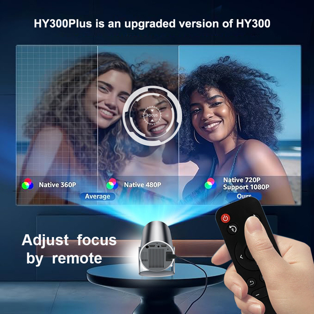 DITONG HY300 Plus HDプロジェクター ポー - Home Cinema Mini のレビューと価格