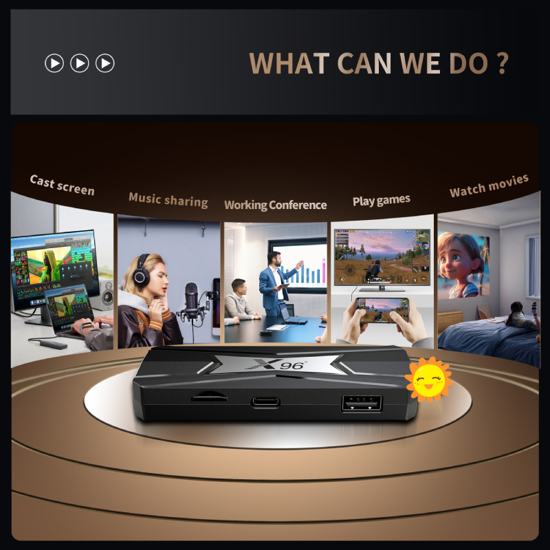 X96 NEO TVスティック Amlogic S905X5 - Home Cinema Dolby Atmos のレビューと価格