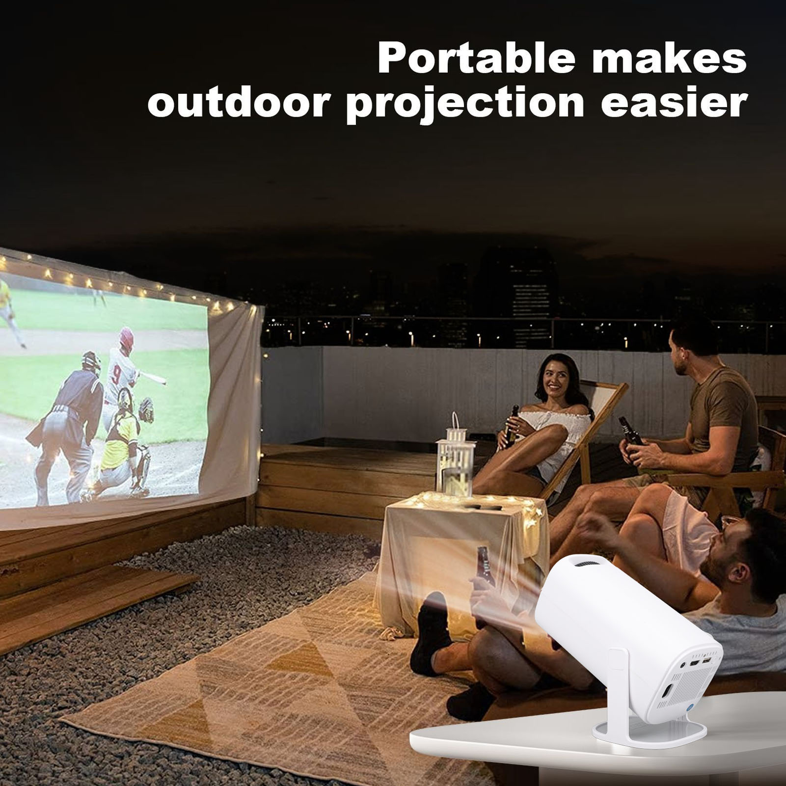 P30 1080P FHP 4K LED プロジェクター 1 - Home Cinema Mini のレビューと価格