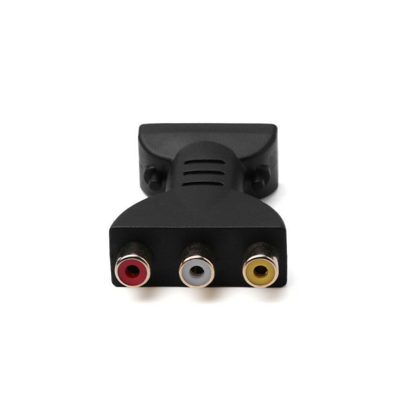 AV-HDTVコンポジットアダプター 3 RCA（赤、白、黄 - Home Cinema Equipment のレビューと価格
