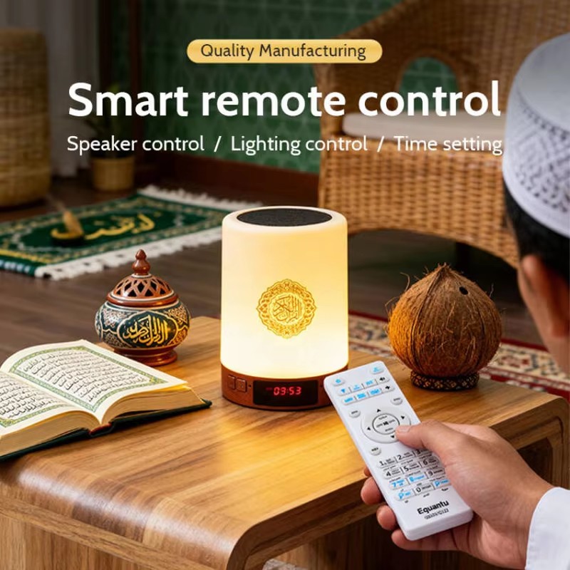 ナイトライトイスラム教徒アラビア語コーランアザン時計イスラム - Home Cinema Mini のレビューと価格