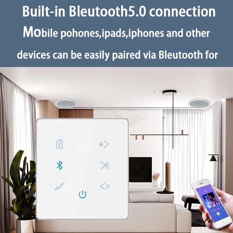 Bluetoothワイヤレスウォールアンプ,ホームシアター, - Home Cinema Mini のレビューと価格