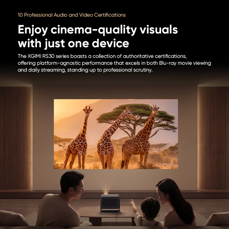 XGIMI RS30 Ultra 4Kレーザープロジェクター - Home Cinema Harman Kardon のレビューと価格