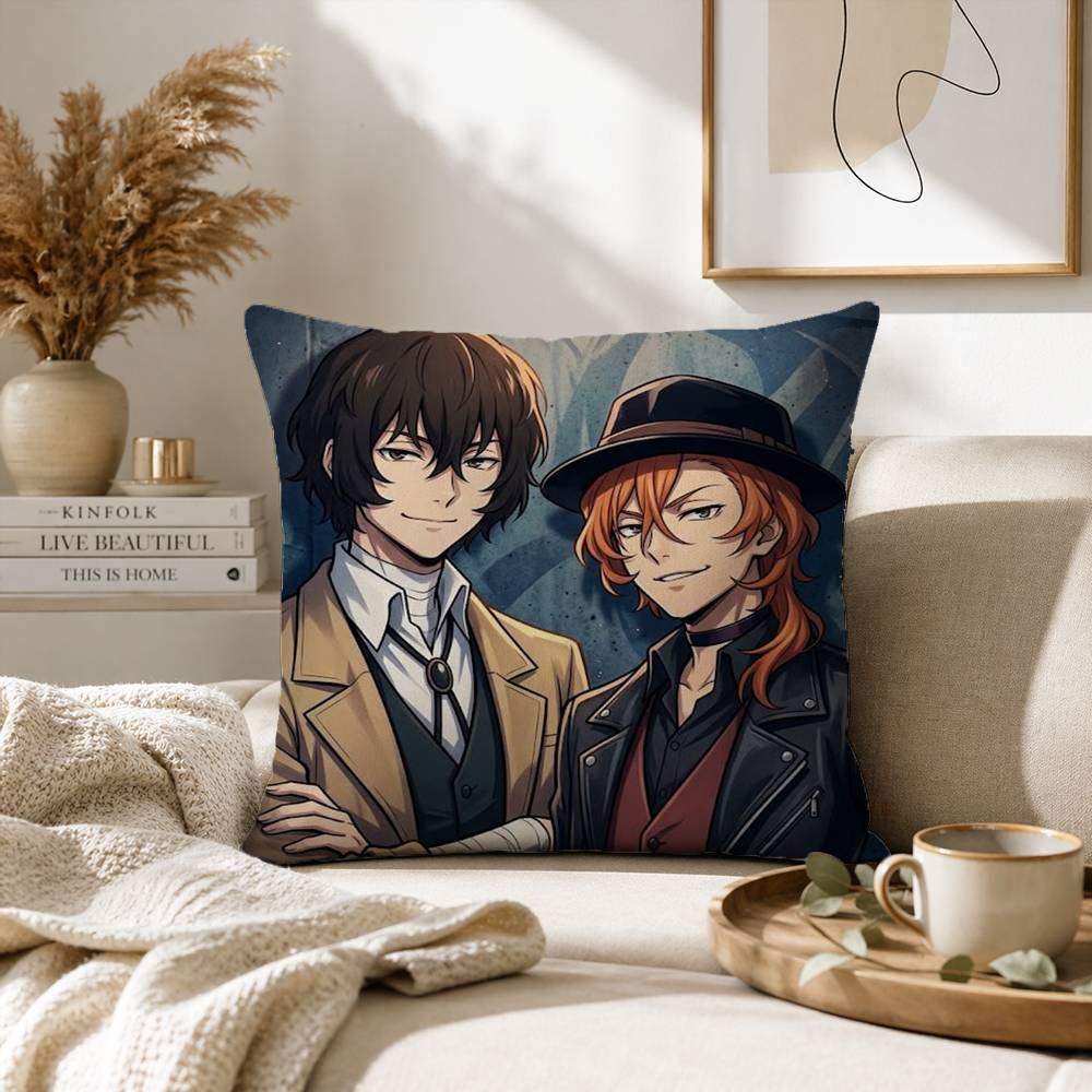 文豪ストレイドッグス 太宰治 枕カバー ソファ リビングルー - Recliner Sofa Cover のレビューと価格