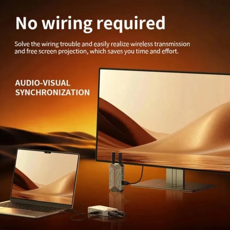 デュアルアンテナ 1000M ワイヤレス HDMI 互換送信 - Home Cinema Theatre のレビューと価格