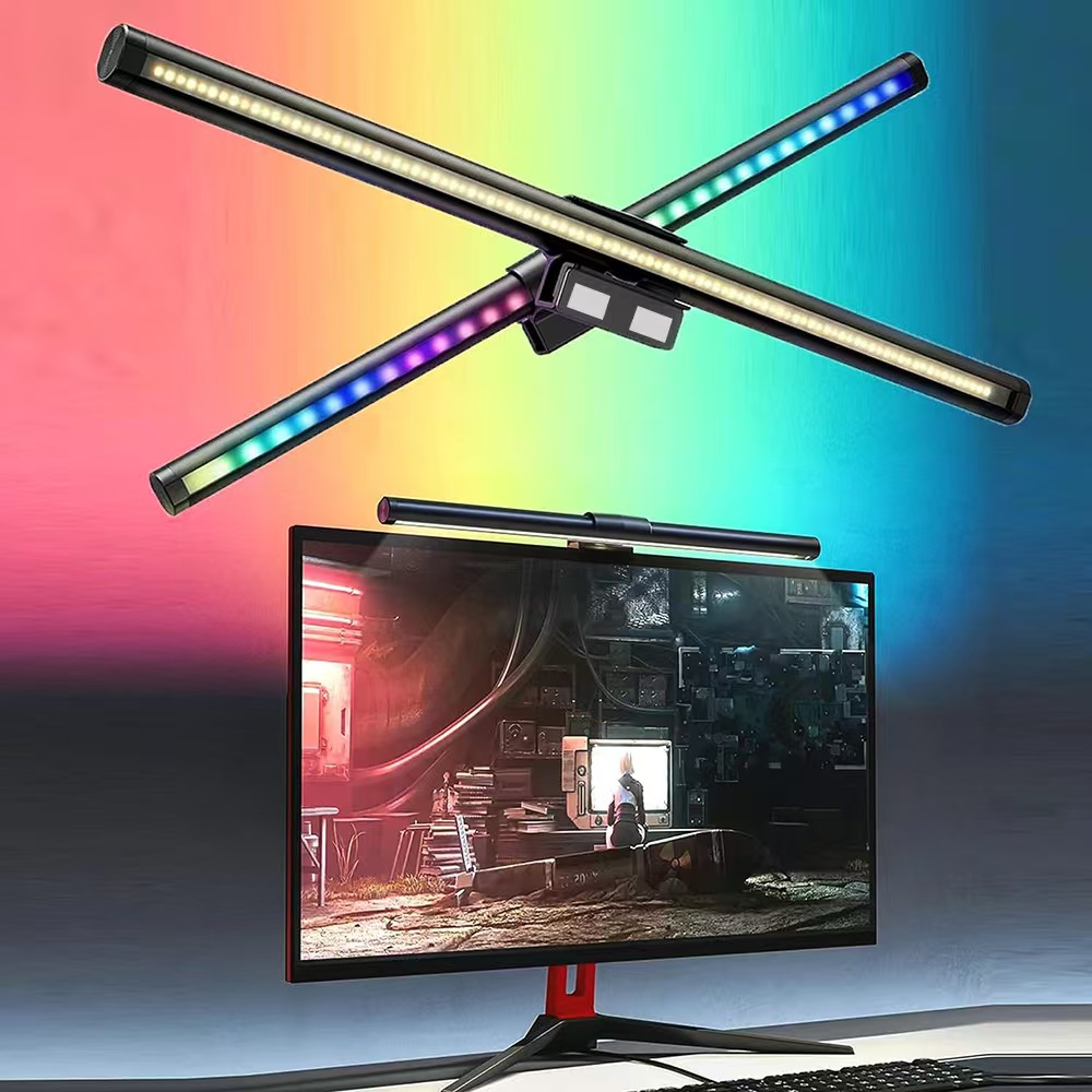 LEDスクリーンハンギングライト USB電源付き 無段階調光 - Home Cinema Led のレビューと価格