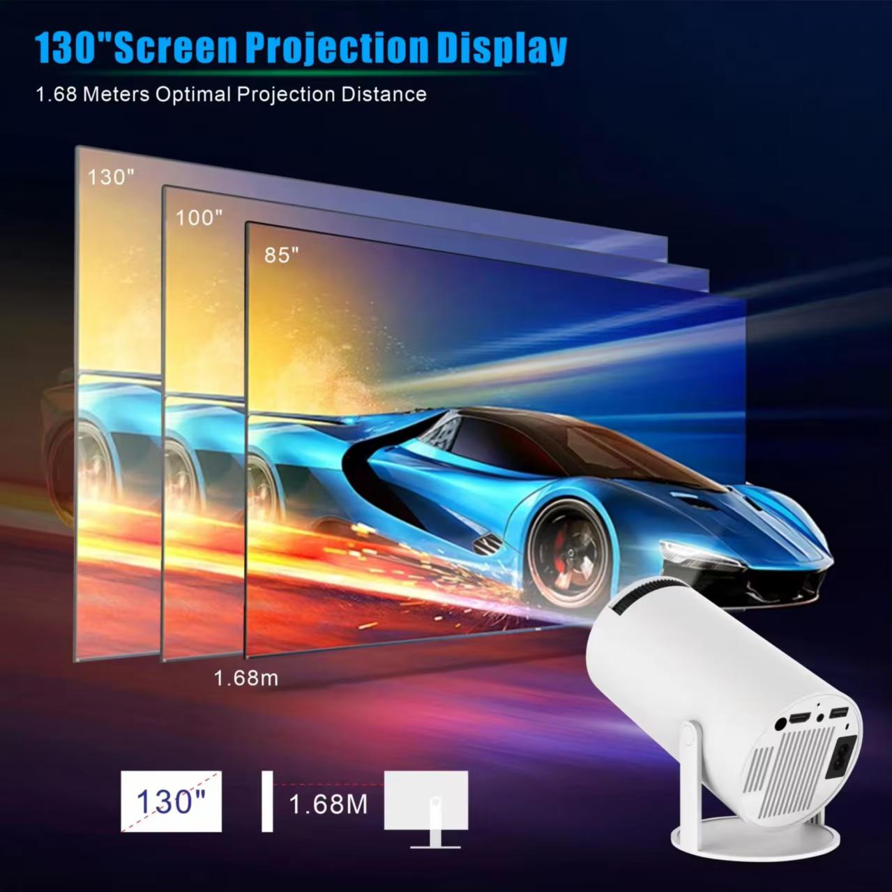 ミニHY300ポータブルプロジェクター Android 11 - Home Cinema Mini のレビューと価格