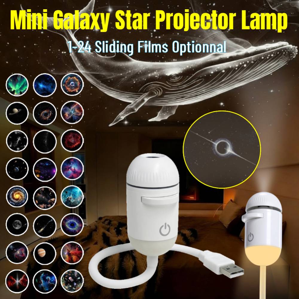 ギャラクシー星空ナイトライトプロジェクター360 °   明 - Home Cinema Led のレビューと価格