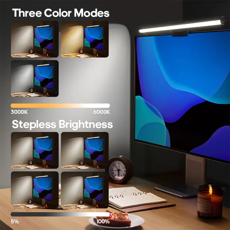 LEDモニターライトバー コンピューターランプ 読書灯 スク - Home Cinema Led のレビューと価格