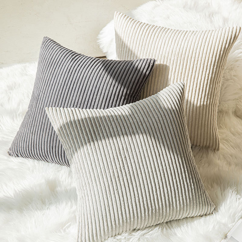 コーデュロイ枕カバー 40X40 45X45 50x50 3 - Recliner Sofa Cover のレビューと価格