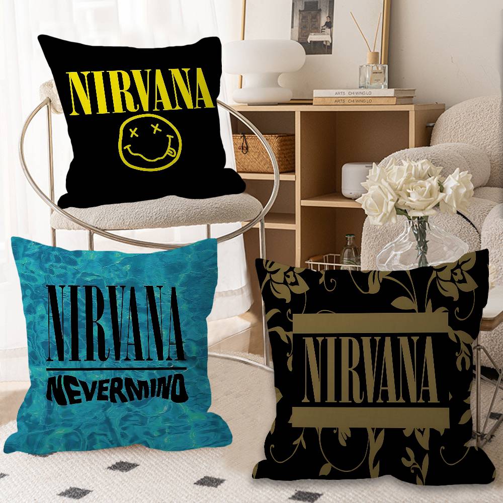バンドホット N-Nirvanas 枕クッションカバー枕カバ - Recliner Sofa Cover のレビューと価格